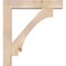 Ekena Millwork Imperial Block Smooth Bracket w/ Offset Brace, Douglas Fir, 7 1/2"W x 40"D x 44"H BKT0806X40X44IMP05SDF - alternate 4